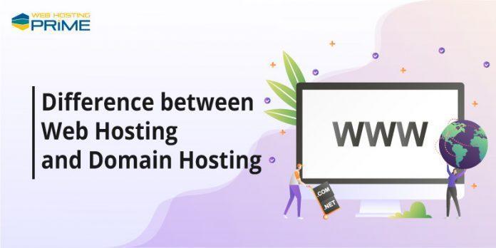 Difference between Web Hosting and Domain Hosting