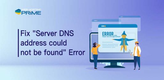 Fix "Server DNS address could not be found" Error