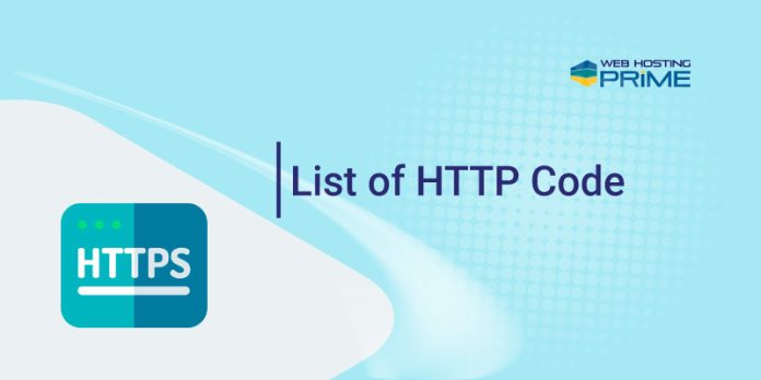 List of HTTP Code