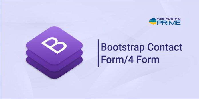 Bootstrap Contact Form/4 Form